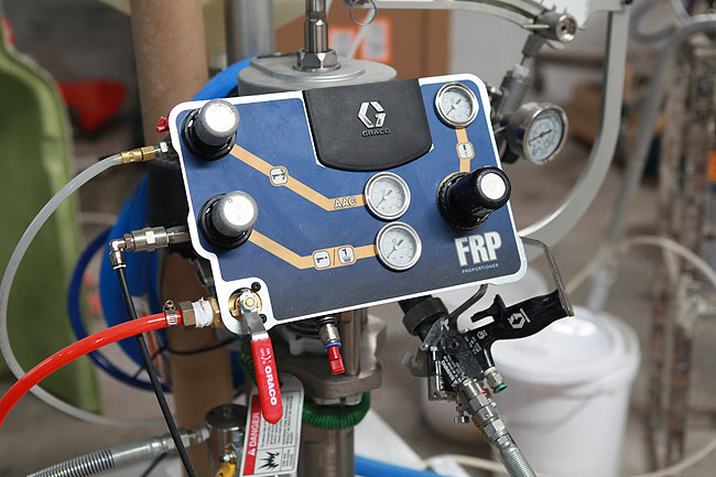 美國固瑞克FRP全新膠衣噴涂系統